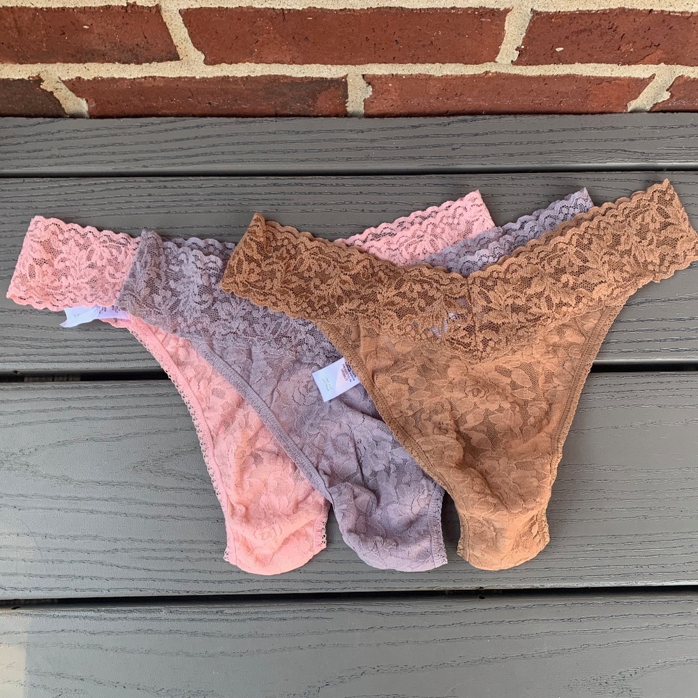 Hanky Panky Set of 3 Thongs